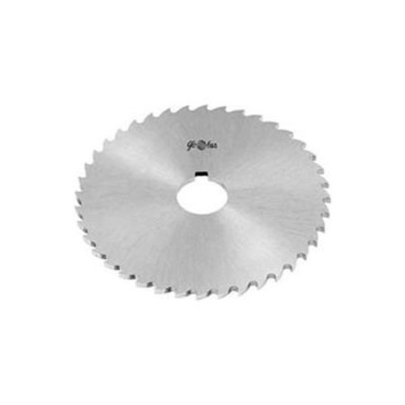 TOOLMEX HSS Import Plain Slitting Saw, 2" DIA x 3/32" Face"x 1/2" Hole 5-747-007